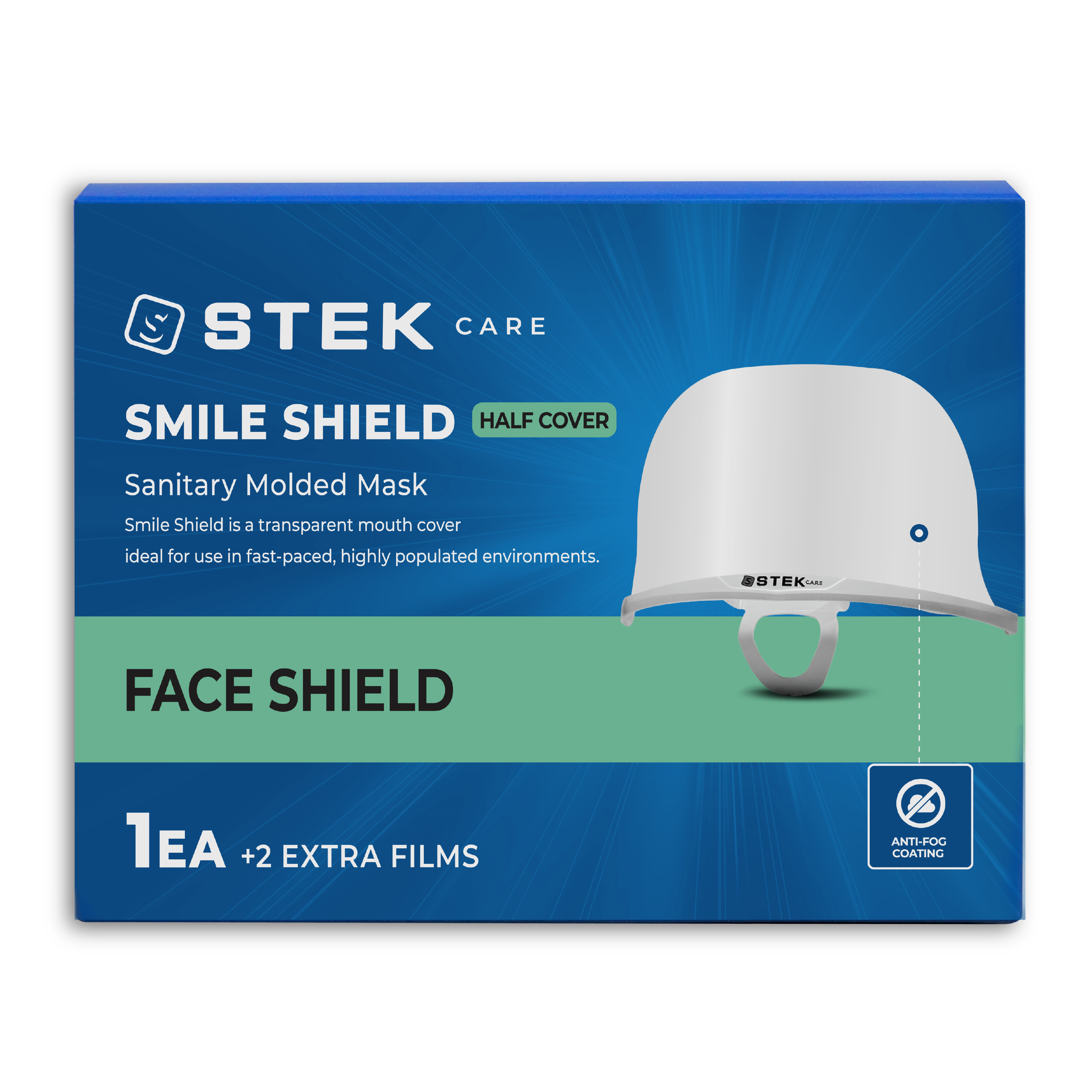 [5 Pack] Smile Shield Half Cover 5EA - stekcare