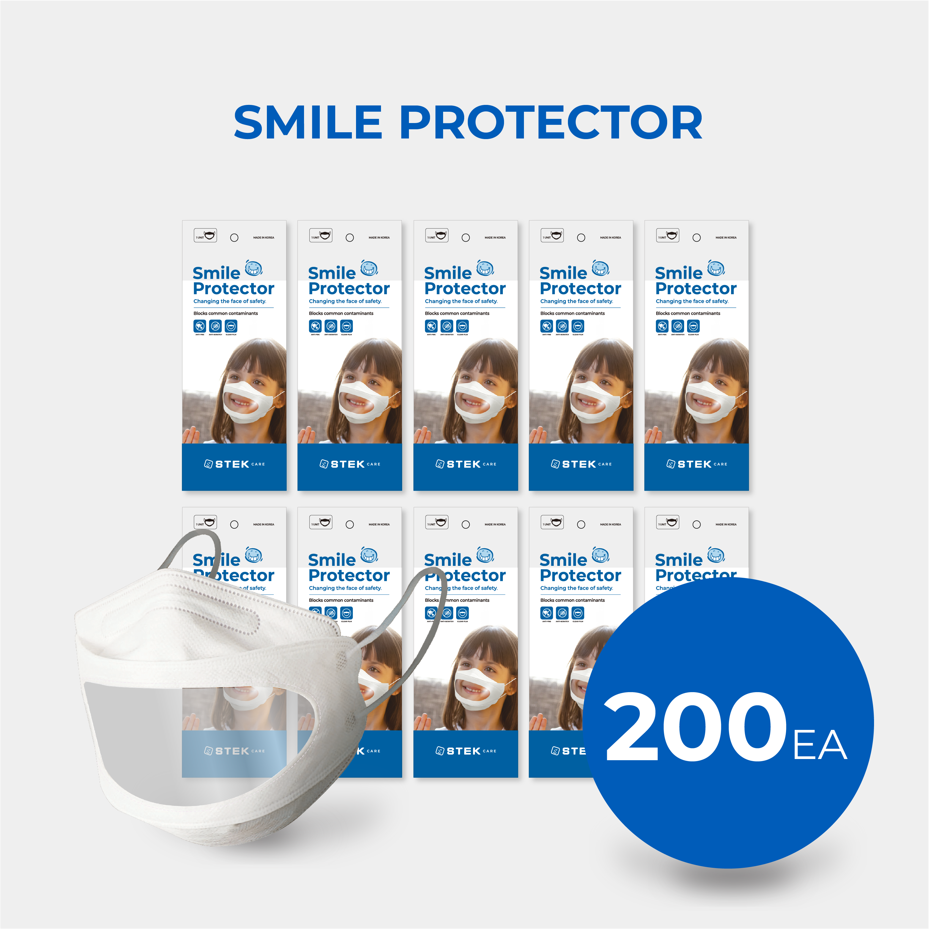 [Free Shipping] Smile Protector 200EA - stekcare