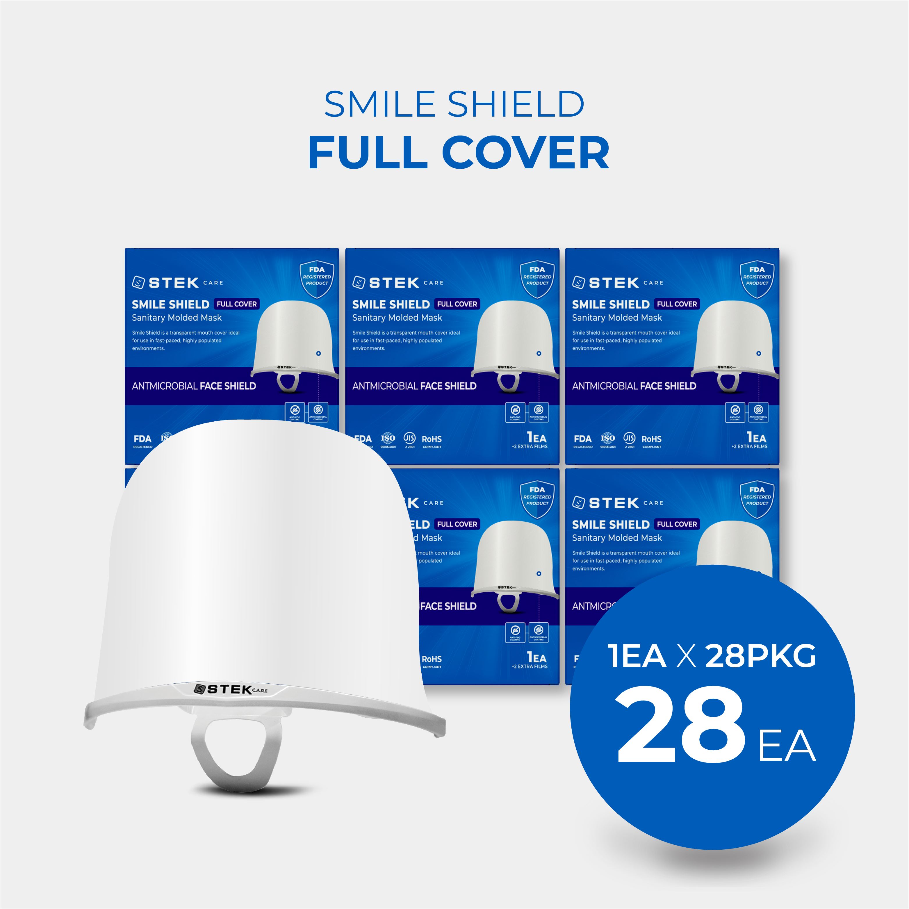 [Free Shipping] Smile Shield Full Cover  28EA - stekcare