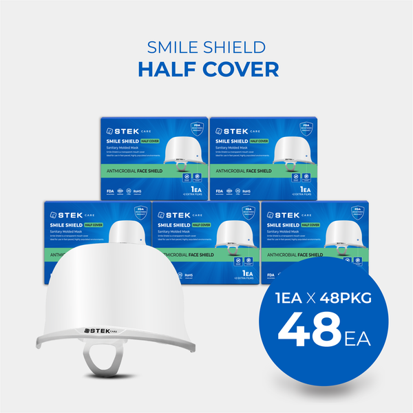 [Free Shipping] Smile Shield Half Cover 48EA - stekcare