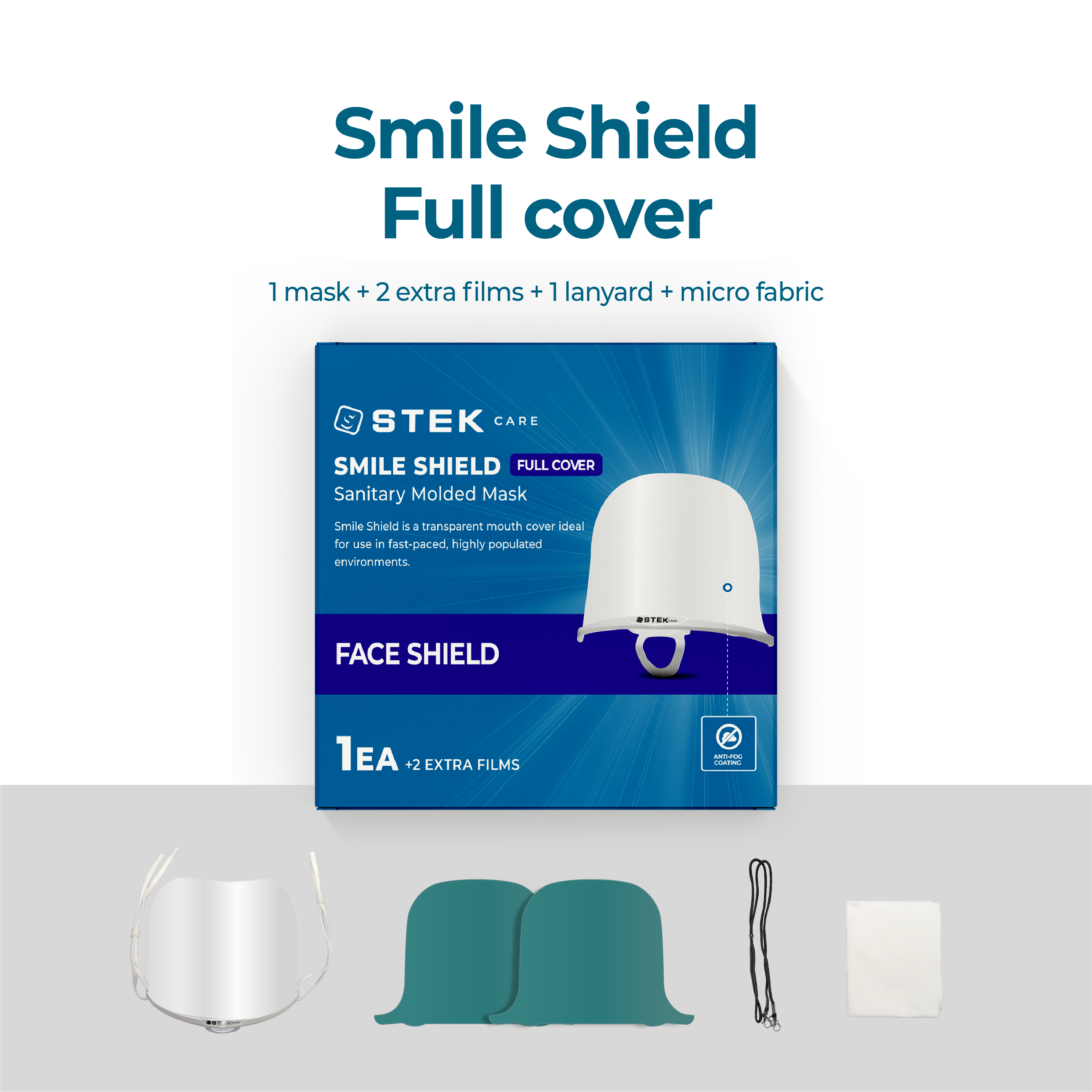 [6 Pack] Smile Shield Full Cover - stekcare